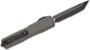 Microtech ULTRATECH GEN III ZBP BLACK PART SERRATE NATURAL CLEAR 1123-2NC