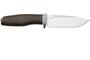 Lion Steel Feststehendes Messer M390 Klinge, GRÜNES Burlap, Ti-Parierstange, Lederscheide AH BLG