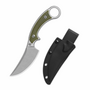 QPS Viper 10Cr15MoV, stonewash,,Handtag: OD Grön G10 QS166-B1