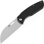 Kansept Convict Stonewashed 154CM Black Carbon Fiber T1023A2