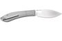 CJRB Sasaya Titan Gray, Satin S35VN, Milled Titanium J1959G-GY