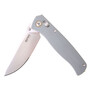 SRM 255L Brushed 10Cr15CoMoV Grey G10 Ambi Lock 255L-GK2