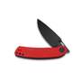 KUBEY Momentum Sherif Manganas Design Liner Lock Folding Knife Red G10 Handle KU344I