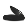 KUBEY Tityus Liner Lock Flipper Folding Knife Black G10 Handle KU322C