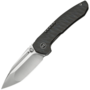 WE Knife Micro Trogon Tiger Stripe Pattern Flamed Titanium HandleSatin Finished Bohler M390 Blade