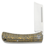 QSP Knife Hedgehog 14C28N , golden CF QS142-C