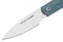 Viper Coltello a lama fissa di 4 mm di spessore, in acciaio M390 finitura stonewash