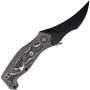 DC BLADES VENDETTA DLC, Silver Foil Carbon Fiber Inlay