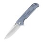 Kizer Justice Liner Lock Knife Blue Denim Micarta - V4543N3