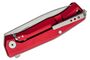 Lionsteel Myto Folding knife STONE WASHED M390 blade, RED aluminum handle MT01A RS