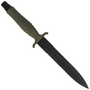 Fox Knives VELENO Double edged N690Co blade with OD green G10 handle FX-596 G10 OD AF