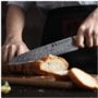 Dellinger Bread Knife 210 mm Dellinger Longevity Damascus Edition