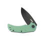 Kubey Mikkel Willumsen Design Bravo One Folding Knife Jade G10 Handle Ku319C