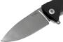 Lionsteel Liner Lock Sleipner Blade, BLACK G10 handle, IKBS KUR BK