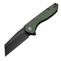 CIVIVI ExOne Green Canvas Micarta HandleBlack Stonewashed Nitro-V BladeLiner L