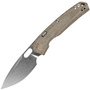 Vosteed Psyop Elmax Stonewash,Green Norplex UltreX™ Micarta
