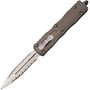 Microtech DIRAC DELTA APOCALYPTIC DOUBLE FULL SERRATE NC 227-D12NC