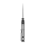 Oknife Rubato 3 (Gunmetal Grey) 154CM Aluminium Összecsukható kés 7,5 cm szürke