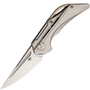 Bestech VIGIL M390, Satin, Titanium, Gray BT2201A