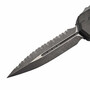 Microtech CYPHER D/E APOCALYPTIC FULL SERRATE NC 1242-12APNC