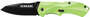 Schrade M.A.G.I.C. Asistat, Lamă Neagră, Mâner Verde, Oțel AUS-8