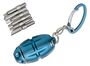 Lionsteel Eggie Blue Titanium  case with stainless steel bits for 7 uses EG-BL