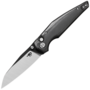 Bestech Snakebird 14C28N, Micarta, Blokada przyciskiem - Czarny BG58B