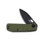 KUBEY Hyde Liner Lock Folding Knife Green G10 Handle KU2104B