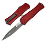 Microtech HERA II MINI RECURVE APOCALYPTIC PART SERRATE RED 1701M-11APRD
