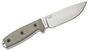 ESEE,ESEE 4 Plain Edge, S35VN Blade, Canvas Micarta Handles ESEE-4P35V