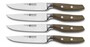 Set WUSTHOF EPICURE 4 pezzi, coltello da bistecca