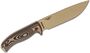 ESEE Desert tan blade, coyote/black G-10 3D handle, black sheath 6PDT-005