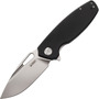 KUBEY Tityus Liner Lock Flipper Folding Knife Black G10 Handle KU322A