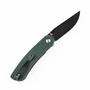 Kansept Reverie Black TiCn Coated 154CM Green G10 T2025A2