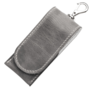 MKM LEATHER TOOL POUCH – GREY/WHITE 100% VEGETABLE TANNED LEATHER IN TUSCANY - I