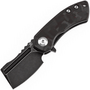 KANSEPT Mini Korvid Black Stonewashed CPM S35VN Liner Lock K3030A13