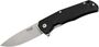 Lionsteel Folding knife M390 blade, BLACK G10 handle, IKBS, FLIPPER TRE GBK