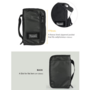 Magforce EDC Passport Pouch - 500D W/P Black #A0828B02