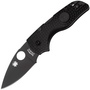 Spyderco Lil Native Black Lightweight Black Blade Reveal 14 C230PBBK