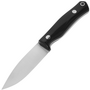 Casstrom No.8 SFK, Black micarta, Stainless/Flat CASS-12820