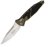 Microtech SOCOM ELITE S/E AUTO STONEWASH PARTIAL SERRATED OD GREEN 160A-11OD