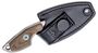 MKM MIKRO 1 Natural canvas micarta BÖHLER M390 - DROP POINT MK MR01-NC