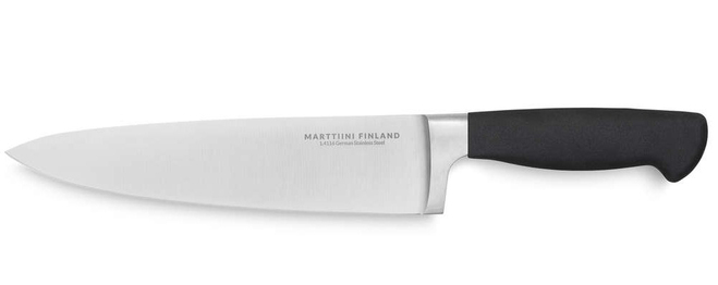 Marttiini Condor Filleting Knife 15, 826014, Black Rubber Stainless