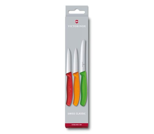 Victorinox Wood 5.1050.3G 3-piece knife set, maple