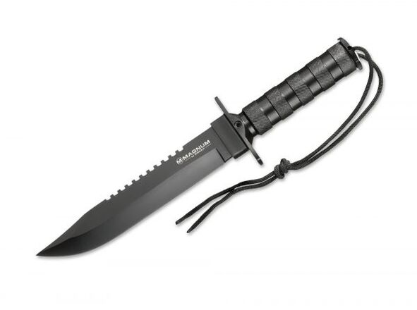 Extrema Ratio Scout 2 knife, Black Forprene, Black N690 (04.1000.0481/BLK)