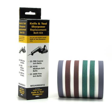 Work Sharp P120 Extra Coarse Belt Kit for Ken Onion WSKTS-KO WSSAKO81117