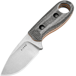 Kizer Fixed Blade Beaver Kizer Nitro-V Micarta + Orange G10 1078A2 - KNIFESTOCK