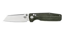 BESTECH SLASHER D2, Stonewash, Micarta BG43A-1 - KNIFESTOCK