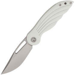 Petrified Fish PFE06 Nightingale Sand blasting14C28N White G10 PFE06WP - KNIFESTOCK