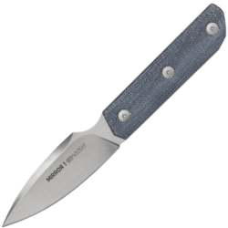Viper MIRROR1 Spear Point Stonewash M390, Denim Canvas Micarta VT4060CD - KNIFESTOCK